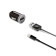Celly Φορτιστής Αυτοκινήτου 2.4A USB Lightning Cable - Black