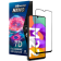 Crong 7D Nano Flexible Glass - Fullface Αντιχαρακτικό Υβριδικό Γυαλί Οθόνης Samsung Galaxy Μ22 - Black - 0.3mm