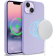 Crong Color Magnetic Θήκη MagSafe Premium Σιλικόνης Apple iPhone 14 Plus - Purple