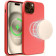 Crong Color Magnetic - Θήκη MagSafe Premium Σιλικόνης - Apple iPhone 15 - Pink