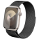 Crong Milano Steel - Premium Μεταλλικό Λουράκι Apple Watch Ultra2/Ultra1/SE/10/9/8/7/6/5/4 (49/46/45/44mm) - Graphite