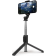 Crong SelfieGo Lite - Ασύρματο Bluetooth Selfie Stick & Τρίποδο από Ανοξείδωτο Ατσάλι με Τηλεχειριστήριο - Black