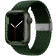 Crong Wave Band - Premium Υφασμάτινο Πλεκτό Λουράκι Apple Watch SE/10/9/8/7/6/5/4 (42/41/40mm) - Green