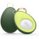 Elago Avocado Case - Θήκη / Μπρελόκ Premium Σιλικόνης Apple AirTag - Avocado
