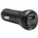 Φορτιστής Αυτοκινήτου Spigen F31QC StaediBoost Essential Car Charger με 1 x Type-C / 1 x USB-A 45W Black