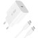 Φορτιστής Tech-Protect NC20W Αντάπτορας με 1 x Type-C 20W & 1 x Καλώδιο Type-C σε Type-C 100cm White