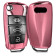 KW Θήκη Κλειδιού Audi - Σιλικόνη - 3 Κουμπιά - Rose Gold High Gloss (44984.93)