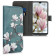 KW Θήκη - Πορτοφόλι Samsung Galaxy A10 - Leather Protective Flip Cover - Taupe / White / Blue Grey