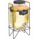 Γυάλινος Διανεμητής Ποτού Relaxdays Drinks Dispenser με Μεταλλική Βάση & Λαβές 4L Transparent / Silver / Black