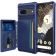 HappyCase 3 σε 1 - Θήκη Σιλικόνης με Ενσωματωμένο PU Πορτοφόλι - Google Pixel 7 - Dark Blue