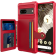 HappyCase 3 σε 1 - Θήκη Σιλικόνης με Ενσωματωμένο PU Πορτοφόλι - Google Pixel 7 - Red