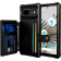 HappyCase 3 σε 1 - Θήκη Σιλικόνης με Ενσωματωμένο PU Πορτοφόλι - Google Pixel 7a - Black