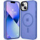 HappyCase Ημιδιάφανη Σκληρή Θήκη MagSafe - Apple iPhone 15 - Matte Blue