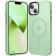 HappyCase Ημιδιάφανη Σκληρή Θήκη MagSafe - Apple iPhone 15 Plus - Matte Green 