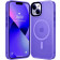 HappyCase Ημιδιάφανη Σκληρή Θήκη MagSafe - Apple iPhone 15 Plus - Matte Lila