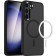 HappyCase Ημιδιάφανη Σκληρή Θήκη MagSafe - Samsung Galaxy S23 Plus - Matte Black