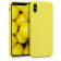 KW Θήκη Σιλικόνης Apple iPhone XS Max - Soft Flexible Rubber Protective Cover - Pastel Yellow