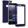KW Θήκη Full Body για Huawei P10 Lite & Tempered Glass - Metallic Dark Blue 