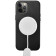 iCarer Real Leather Case with MagSafe - Δερμάτινη Θήκη MagSafe με Μεταλλικό Πλαίσιο Κάμερας - Apple iPhone 12 Pro Max - Black