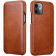 iCarer Vintage Series Curved Edge - Δερμάτινη Θήκη Apple iPhone 12 mini - Brown