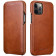 iCarer Vintage Series Curved Edge - Δερμάτινη Θήκη Apple iPhone 12 / 12 Pro - Brown