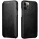 iCarer Vintage Series Curved Edge - Δερμάτινη Θήκη Apple iPhone 12 Pro Max - Black