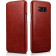 iCarer Vintage Series Curved Edge - Δερμάτινη Θήκη Samsung Galaxy S8 Plus - Red 