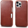 iCarer Vintage Series Side-Open Δερμάτινη Θήκη Apple iPhone 13 Pro - Red