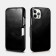 iCarer Vintage Series Side-Open Δερμάτινη Θήκη Apple iPhone 12 / 12 Pro - Black