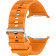 Υφασμάτινο Λουράκι με Καουτσούκ HNBR Rubber - Samsung Galaxy Watch Ultra 47mm - Official Samsung PeakForm Band - Orange