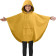 Jemidi Rain Poncho - Unisex Αδιάβροχο Πόντσο με Κουκούλα & Θήκη Μεταφοράς για Παιδιά 6 έως 10 ετών - Medium - Yellow