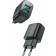 Joyroom Mini Fast Dual Ports Network Charger - Ταχυφορτιστής Ταξιδιού / Αντάπτορας Με 2 x USB-A - 2.4A / 12W - Black 