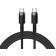 Joyroom PD Liquid Silicone Cable S-1230N9 - Καλώδιο Φόρτισης και Μεταφοράς Δεδομένων 3A - Type-C σε Type-C - 120cm - 60W - Black