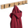 Κρεμάστρα Τοίχου Relaxdays Coat Rail από Μπαμπού με Αναδιπλούμενους Γάντζους 6 Θέσεων 60cm Natural / Black