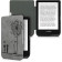 KW Flip Θήκη Pocketbook Touch Lux 4 / Lux 5 / Touch HD 3 / Color 2020 - PU Nubuck Leather e-Reader Case - Dandelion Love / Grey