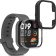 KW Full Body Cover - Θήκη με Tempered Glass - Xiaomi Redmi Mi Watch Lite 3 / Redmi Watch 3 - 2 Τεμάχια - Transparent / Black