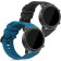 KW Λουράκι Σιλικόνης (22mm) Huami Amazfit GTR (47mm) / GTR 2 / GTR 2e / GTR3 / GTR 3 Pro - 2 Τεμάχια - Black / Petrol