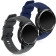 KW Λουράκι Σιλικόνης Honor Watch GS Pro - 2 Τεμάχια - Dark Blue / Grey