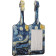 KW Luggage Name Tag - Ετικέτα Αποσκευών Ταξιδιού / Βαλίτσας / Τσάντας - Starry Night - 2 Τεμάχια
