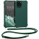 KWmobile Matte Θήκη Σιλικόνης με Λουράκι Λαιμού Apple iPhone 14 - Dark Green