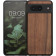 KWmobile Σκληρή Ξύλινη Θήκη με TPU Bumper - Google Pixel 8 - Walnut / Dark Brown