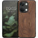 KWmobile Σκληρή Ξύλινη Θήκη με TPU Bumper - OnePlus Nord 3 - Walnut / Dark Brown
