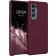 KWmobile Soft Flexible Rubber Cover - Θήκη Σιλικόνης Oppo Find X3 Neo - Tawny Red