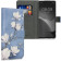 KWmobile Θήκη - Πορτοφόλι Samsung Galaxy A53 5G - Magnolias Taupe / White / Blue Grey