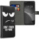 KWmobile Θήκη - Πορτοφόλι Samsung Galaxy A23 - Don't Touch My Phone / White / Black