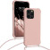 KWmobile Θήκη Σιλικόνης με Λουράκι Λαιμού Apple iPhone 13 Pro - Mother Of Pearl