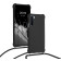 KWmobile Θήκη Σιλικόνης με Λουράκι Λαιμού OnePlus Nord - Black 