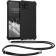 KWmobile Matte Θήκη Σιλικόνης με Λουράκι Λαιμού Samsung Galaxy A22 5G - Black