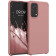 KWmobile Θήκη Σιλικόνης Oppo Find X3 Lite - Soft Flexible Rubber Cover - Rose Tan