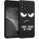 KWmobile Θήκη Σιλικόνης Samsung Galaxy A53 5G - Don't Touch My Phone / White / Black